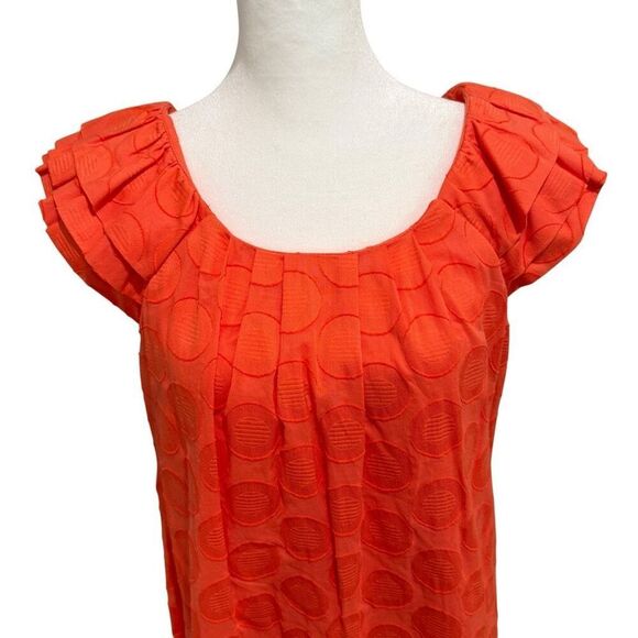 Rabbit Rabbit Rabbit Designs coral floral dress size 10 - Picture 3 of 4